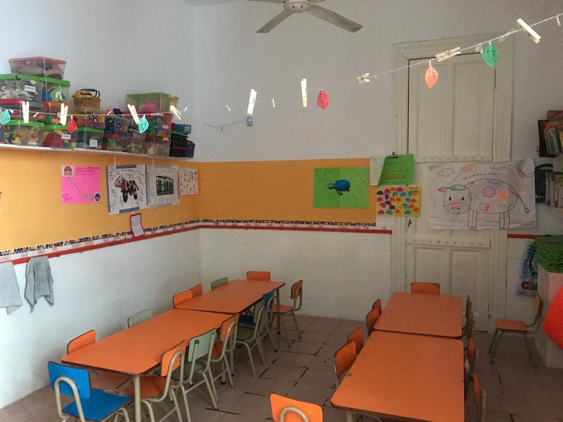 sala naranja 3 años